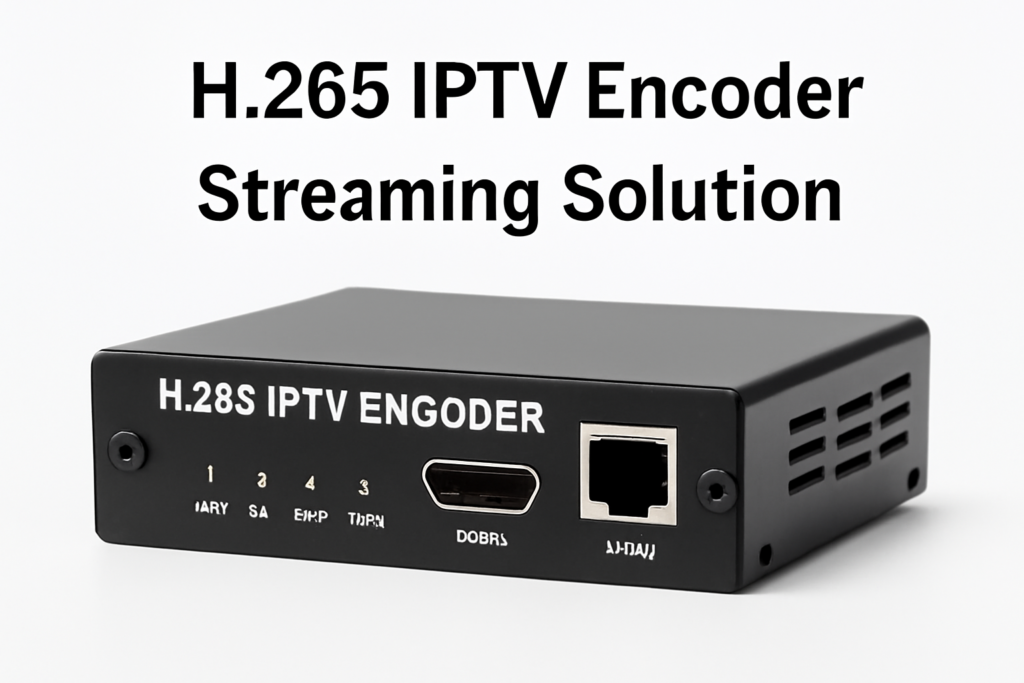 H.265 IPTV Encoder Streaming Solution